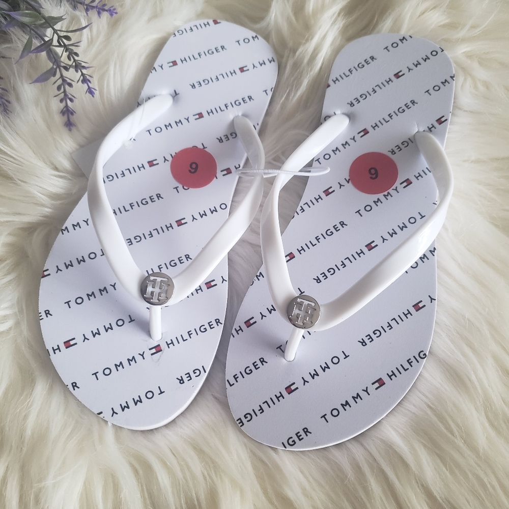 Tommy Hilfiger flip flops